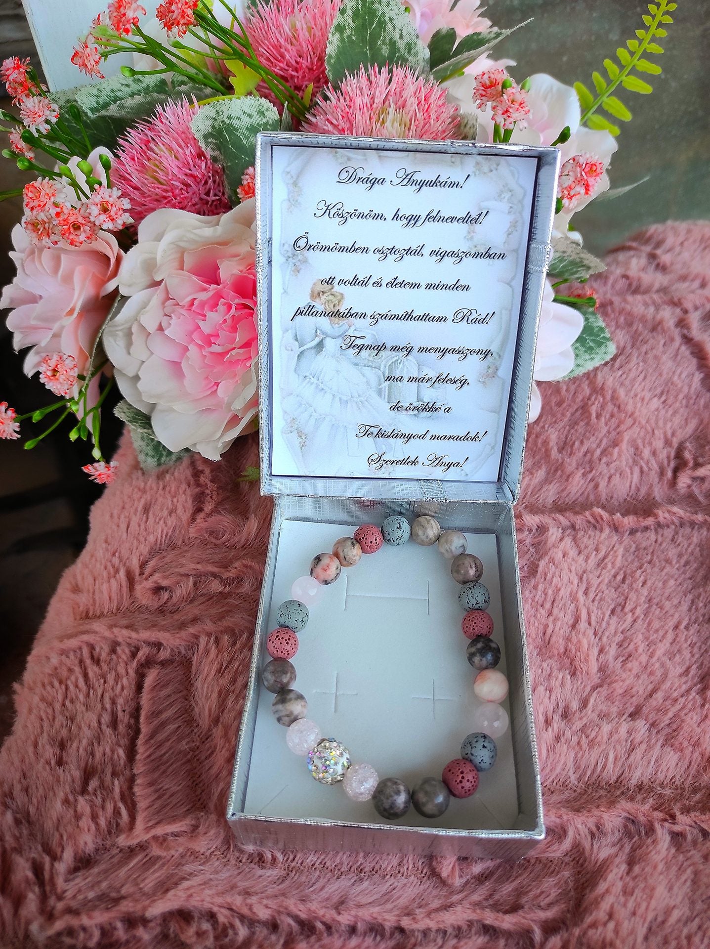 Ajándék örömanya energia karkötő